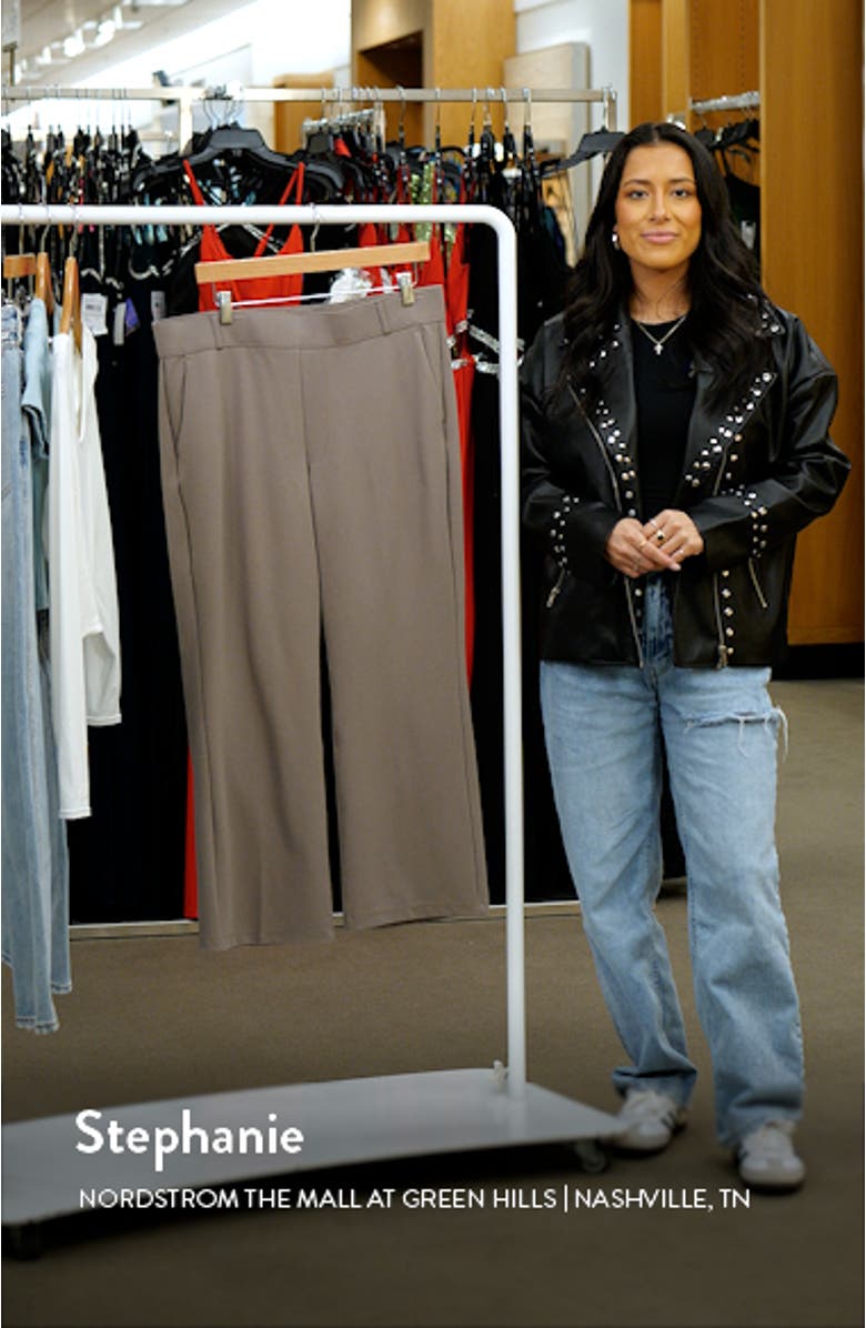 Pull-On Ankle Flare Pants, sales video thumbnail
