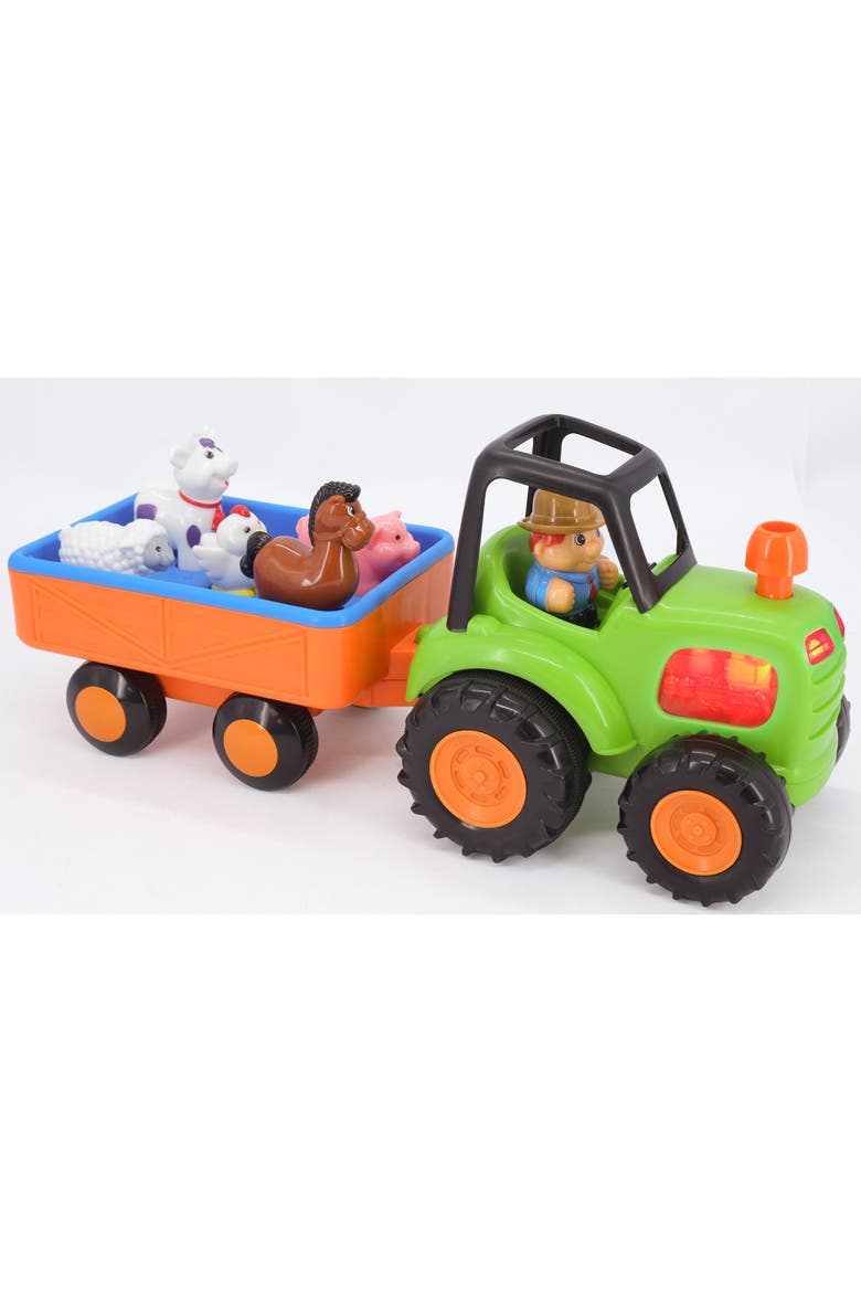 Light N' Sound Farm Tractor, Alternate, color, Multicolored