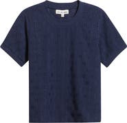 CITY BLUES Eyelet T-Shirt
