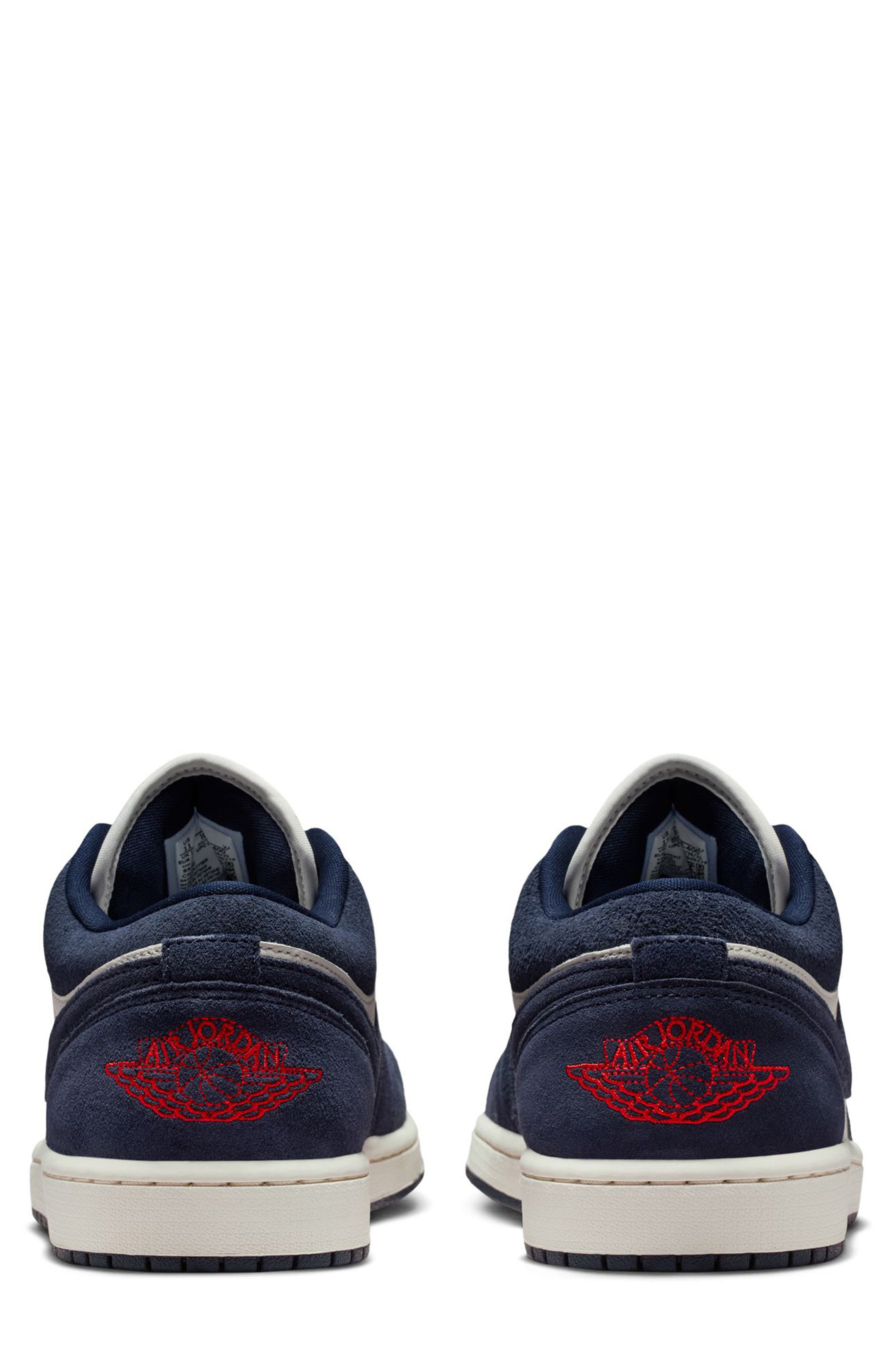 Air Jordan 1 Low SE Basketball Sneaker, Alternate, color, OBSIDIAN/ OBSIDIAN