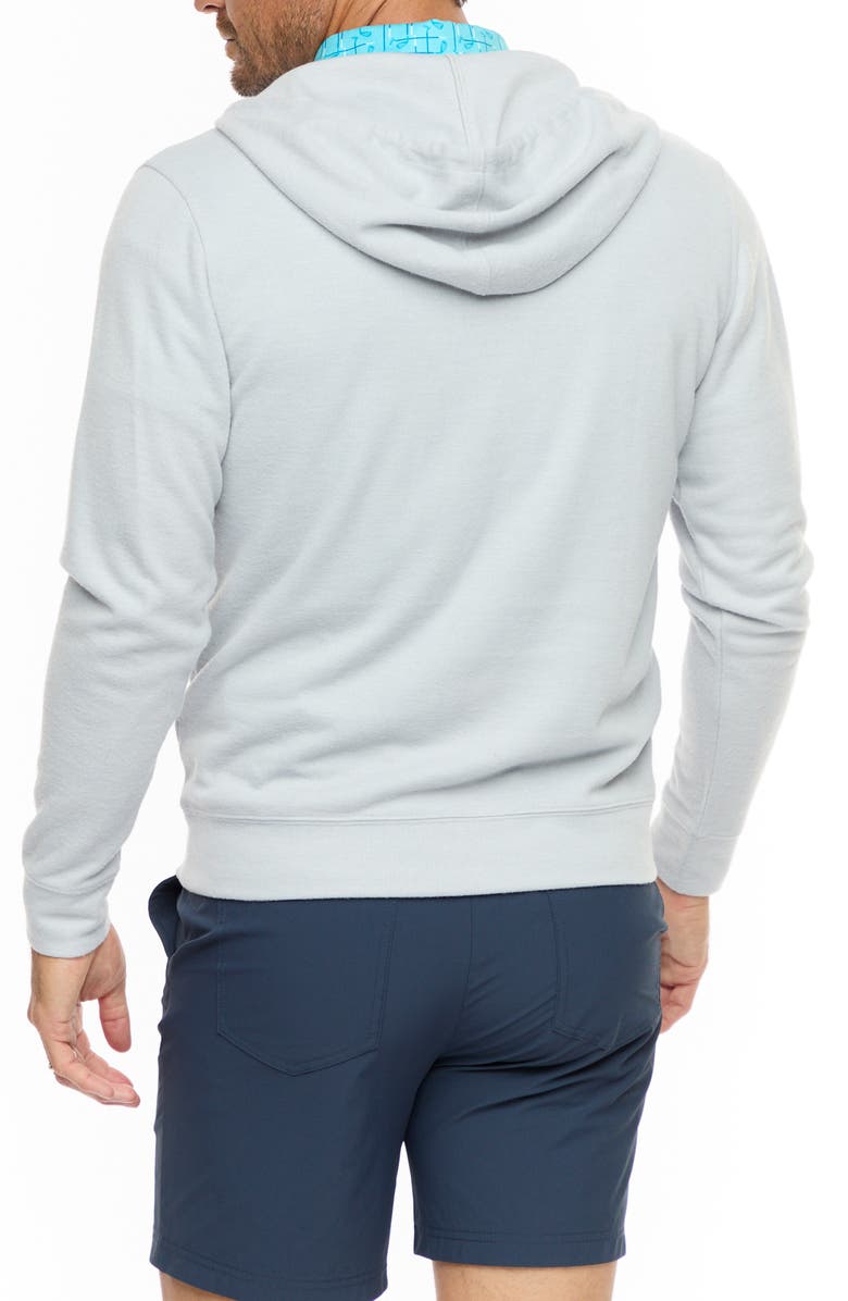 Robert Graham Bolton Hooded Knit Pullover, Alternate, color, Light Grey
