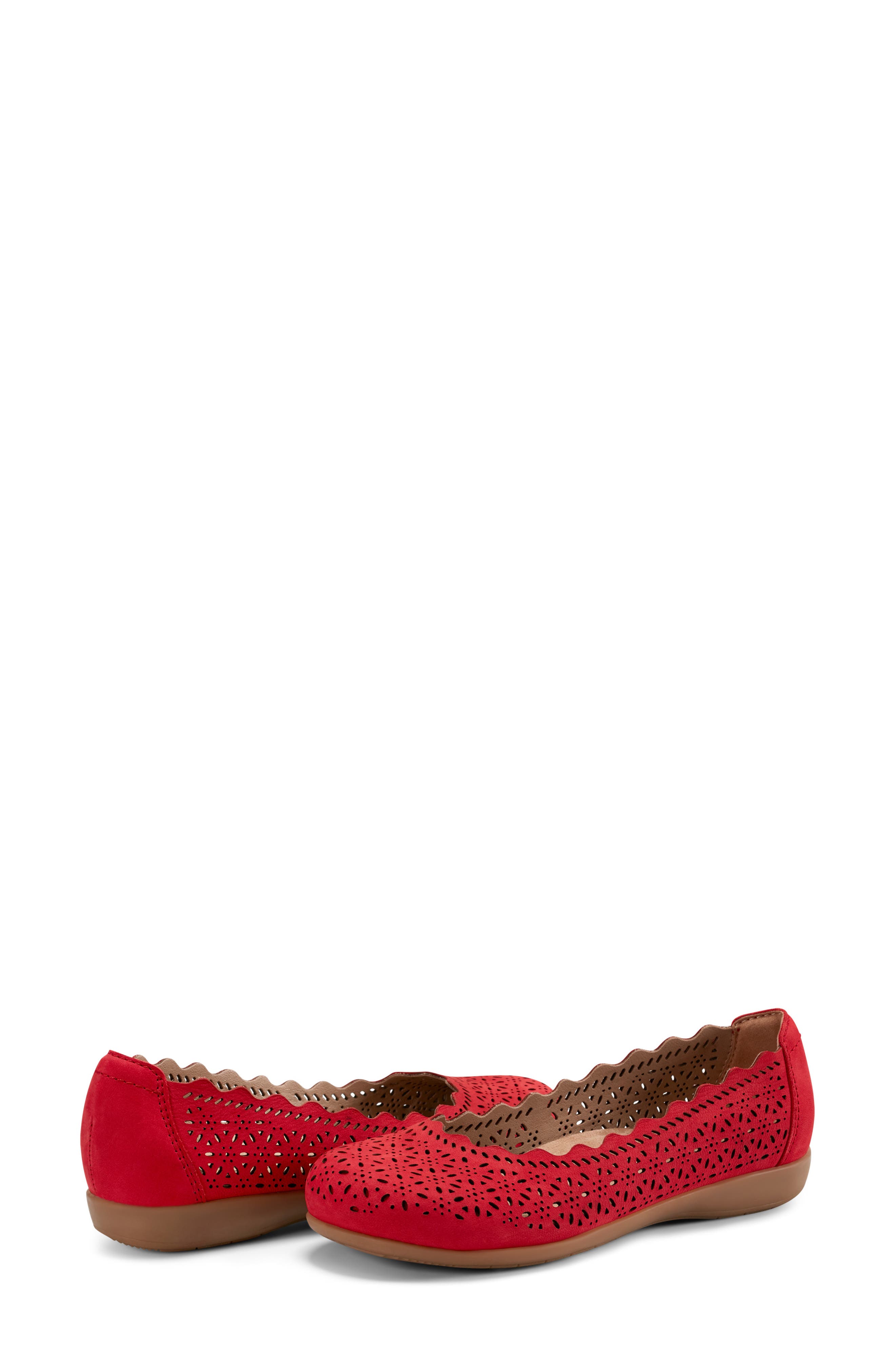 Bria Flat, Alternate, color, RED