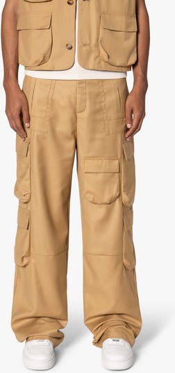 mnml Bonded Cotton Gabardine Cargo Pants | Nordstrom