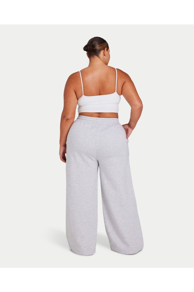 Collective Wide Leg Joggers, Alternate, color, Grey Marl