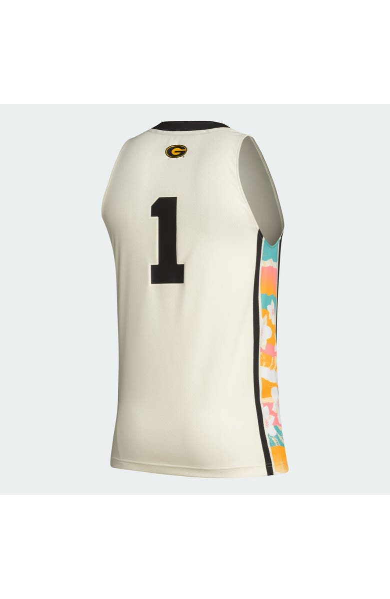 adidas Men's adidas #1 Khaki Grambling Tigers Honoring Black Excellence Basketball Jersey, Alternate, color, Khaki