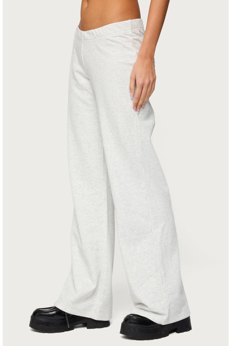 Briela Studded Star Patch Sweatpants, Alternate, color, GRAY-MELANGE