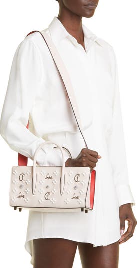 Paloma Loubinthesky Stud Calfskin Baguette Bag