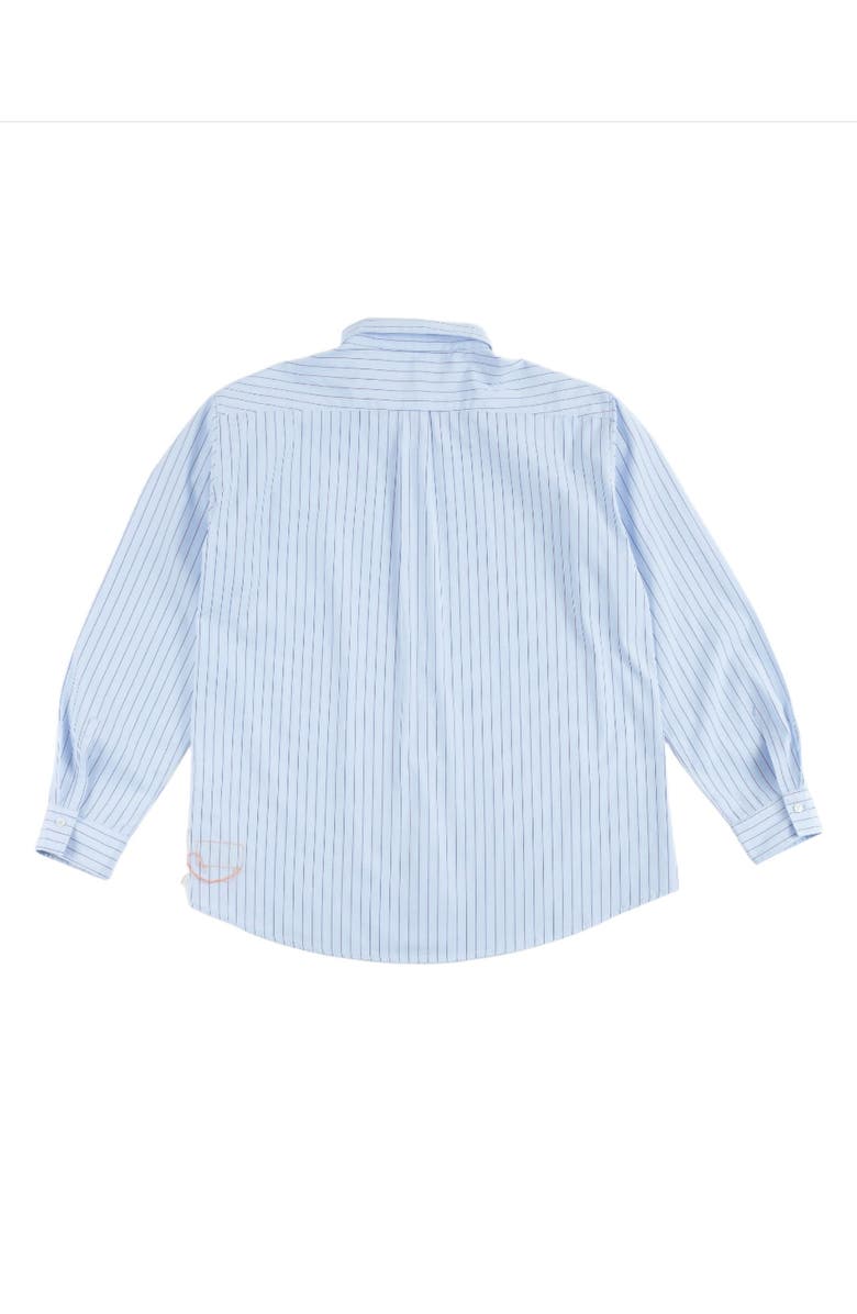 Fortela Oxford Striped Shirt, Alternate, color, Light Blue