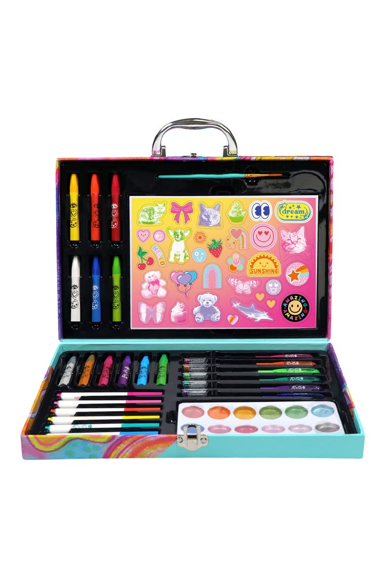 Make It Sparkle All-In-One Art Case, Alternate, color, NO COLOR