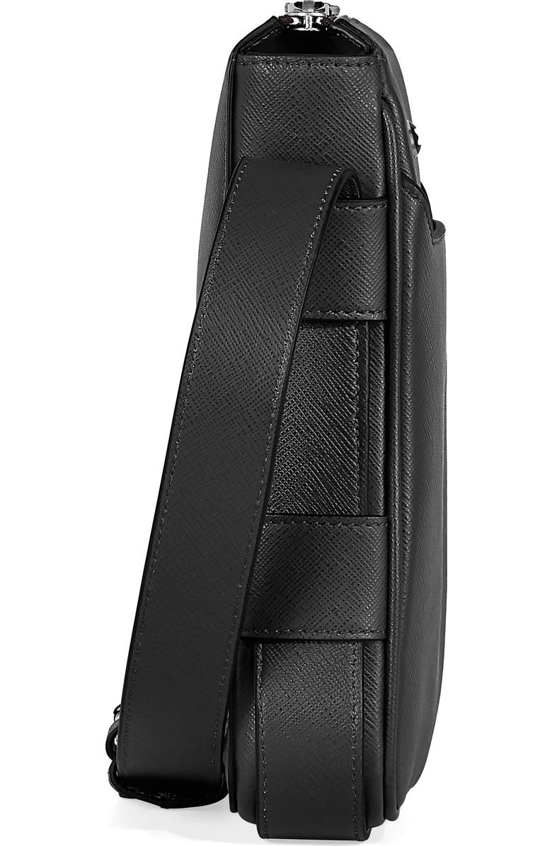Montblanc Sartorial Leather Crossbody Bag, Alternate, color,