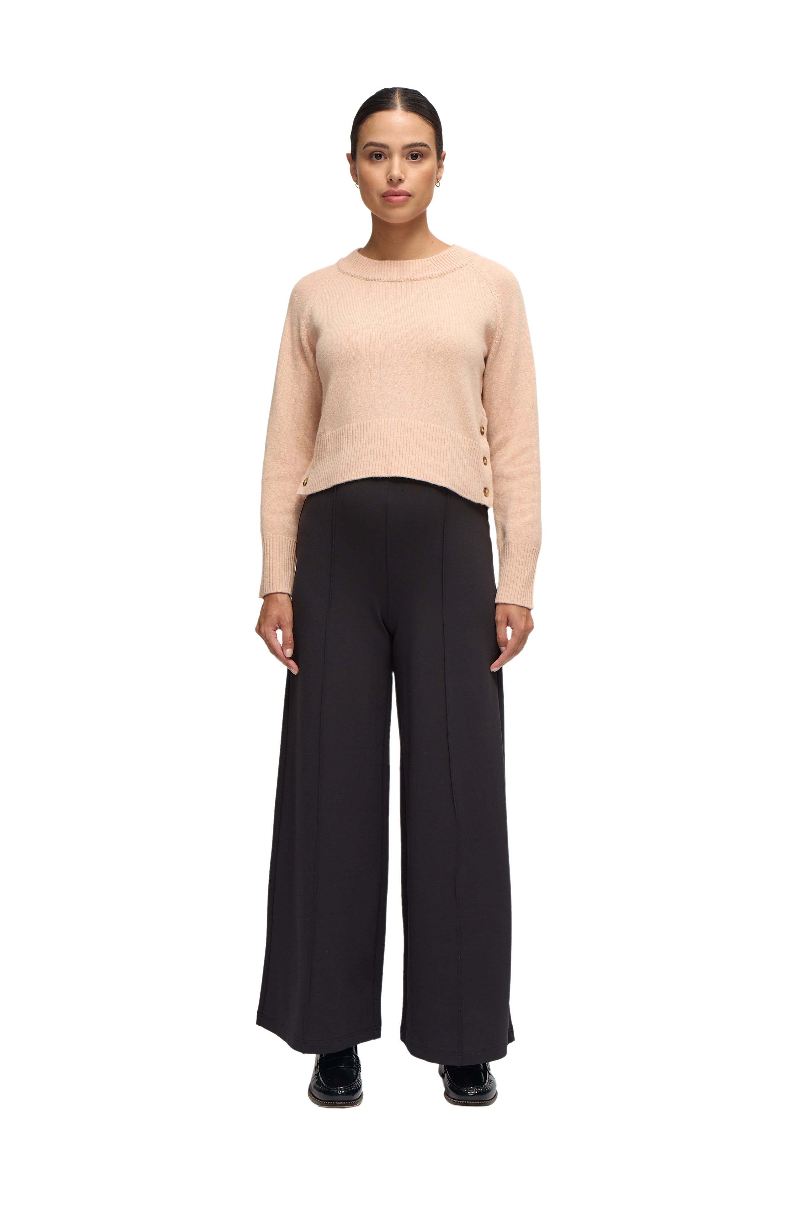 Mock Neck Maternity Sweater - image 3