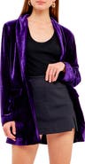 Endless Rose Velvet Blazer