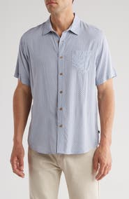 Union Venice Relaxed Fit Short Sleeve Button-Up Shirt