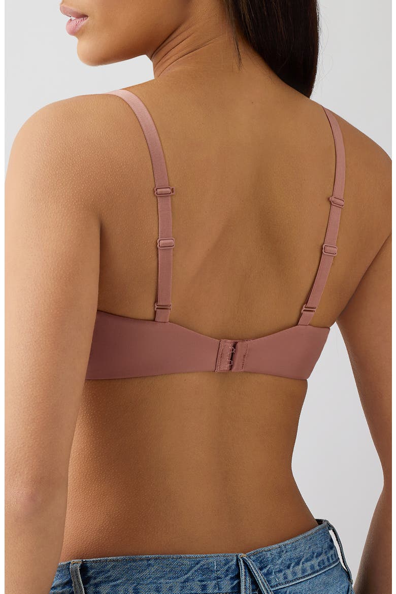 Future Foundation Underwire T-Shirt Bra, Alternate, color, BURLWOOD