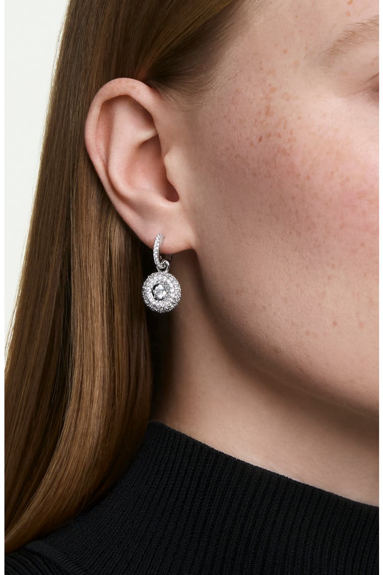 Sublima Drop Earrings, Alternate, color, WHITE RHODIUM