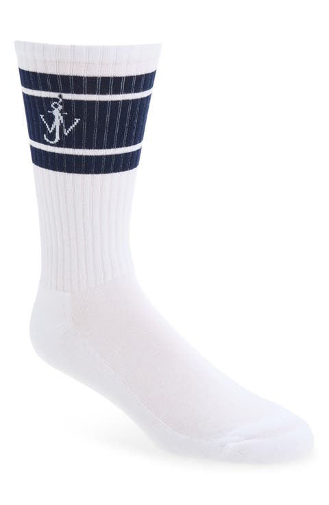 Sports Anchor Logo Crew Socks