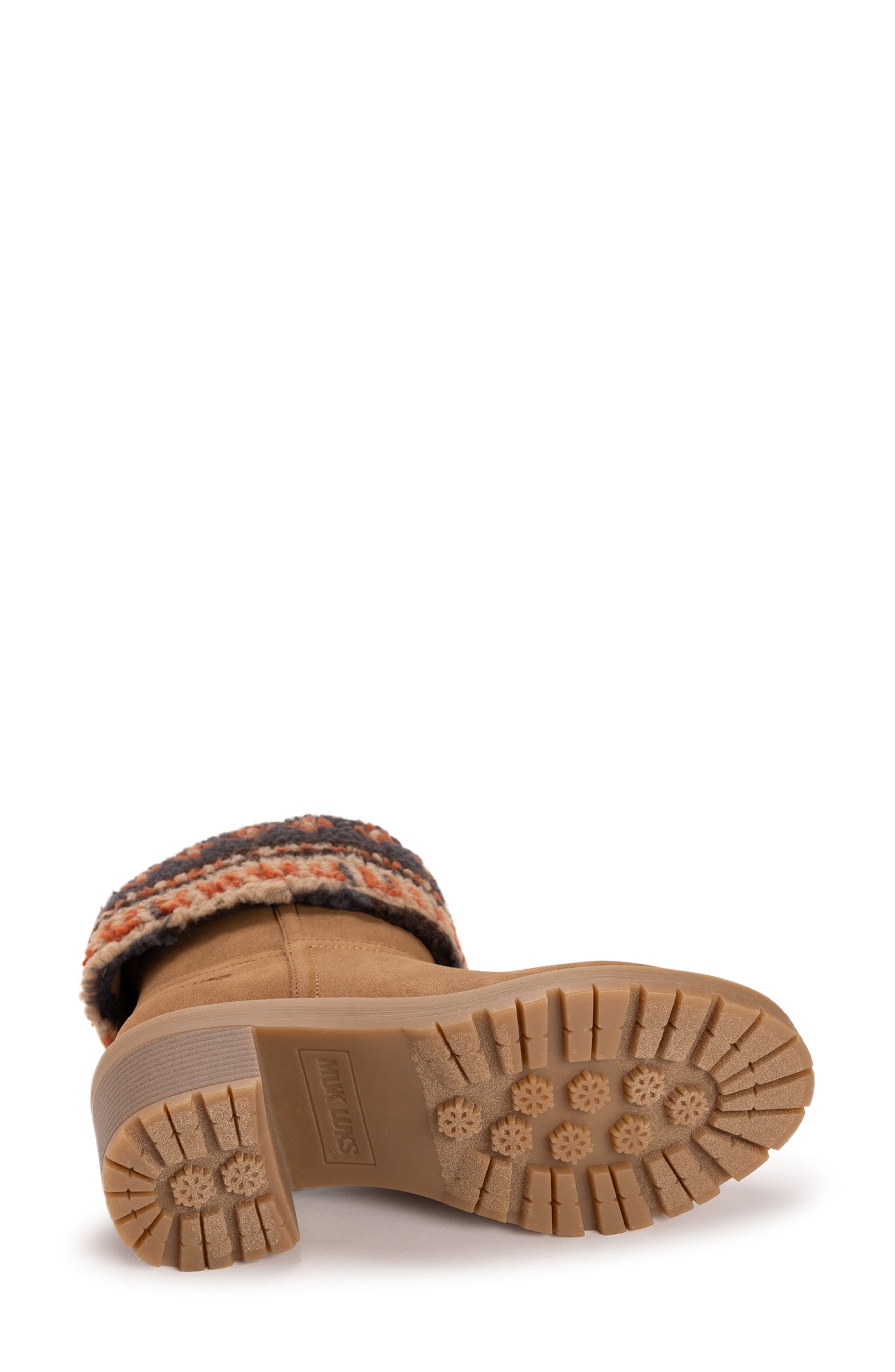 MUK LUKS Londyn Boot, Alternate, color, Dark Tan