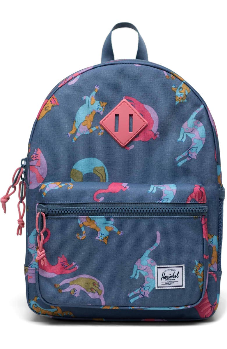 Herschel Supply Co. Kids' Heritage Recycled Polyester Backpack, Main, color,