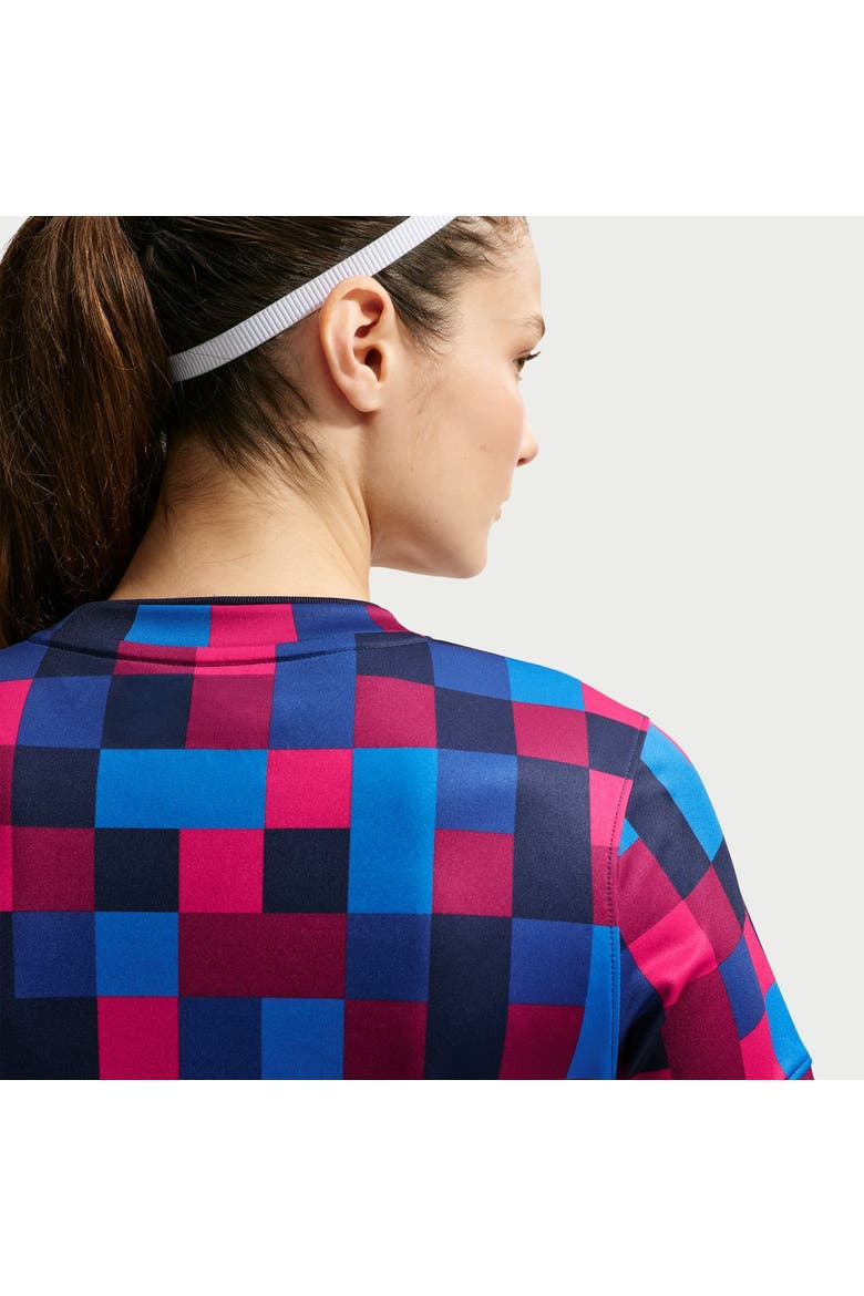 Women's Nike  Red Barcelona 2026/27 Home Pre-Match Top, Alternate, color, Garnet