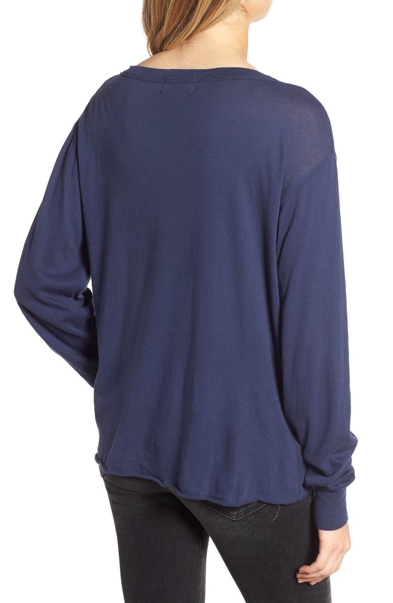 Wildfox Stellar - Super Ripped Graphic Tee, Alternate, color, 