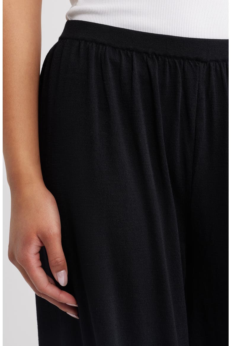 LaLaLa Cuffed Pants, Alternate, color, BLACK