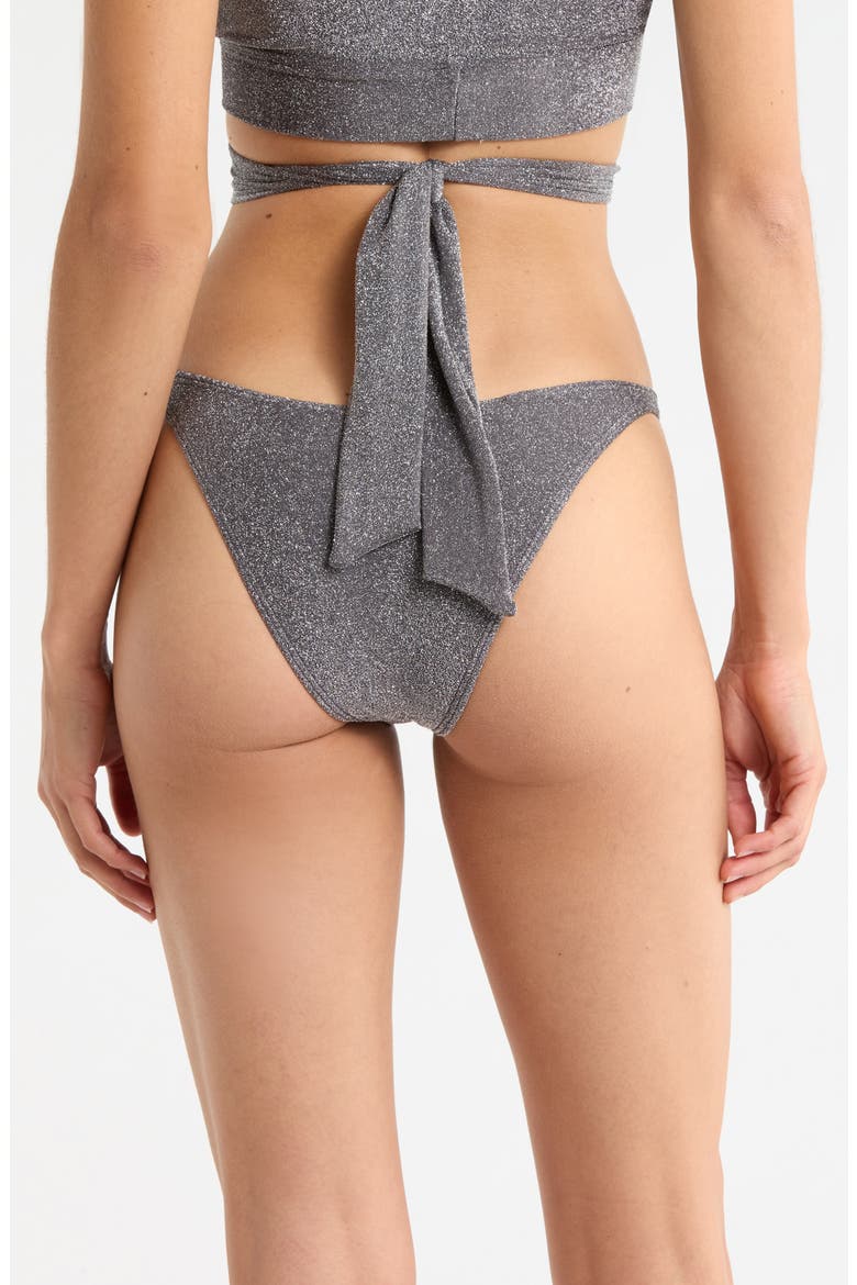 Blair Metallic Bikini Bottoms, Alternate, color, PAVEMENT