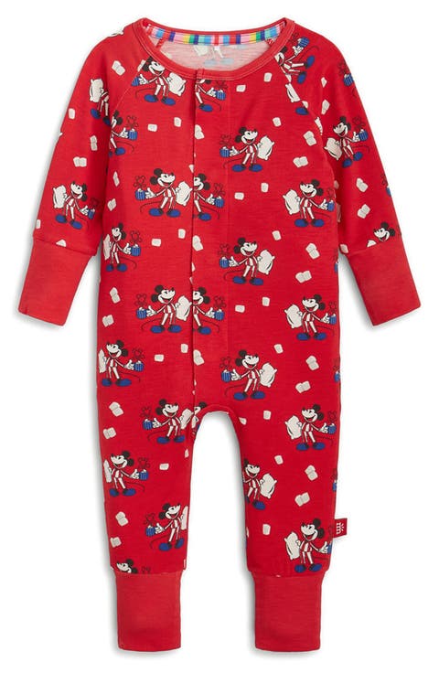 Disney® Mickey Mouse Cocoa Club RightFit™ Convertible Romper (Baby)