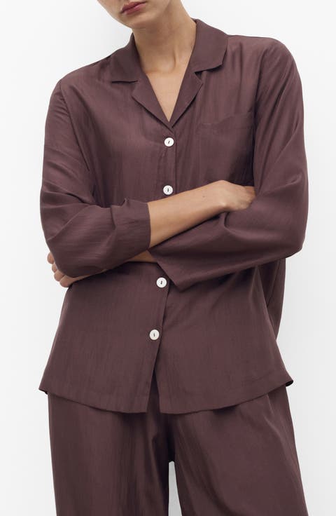Silk Pajama Shirt