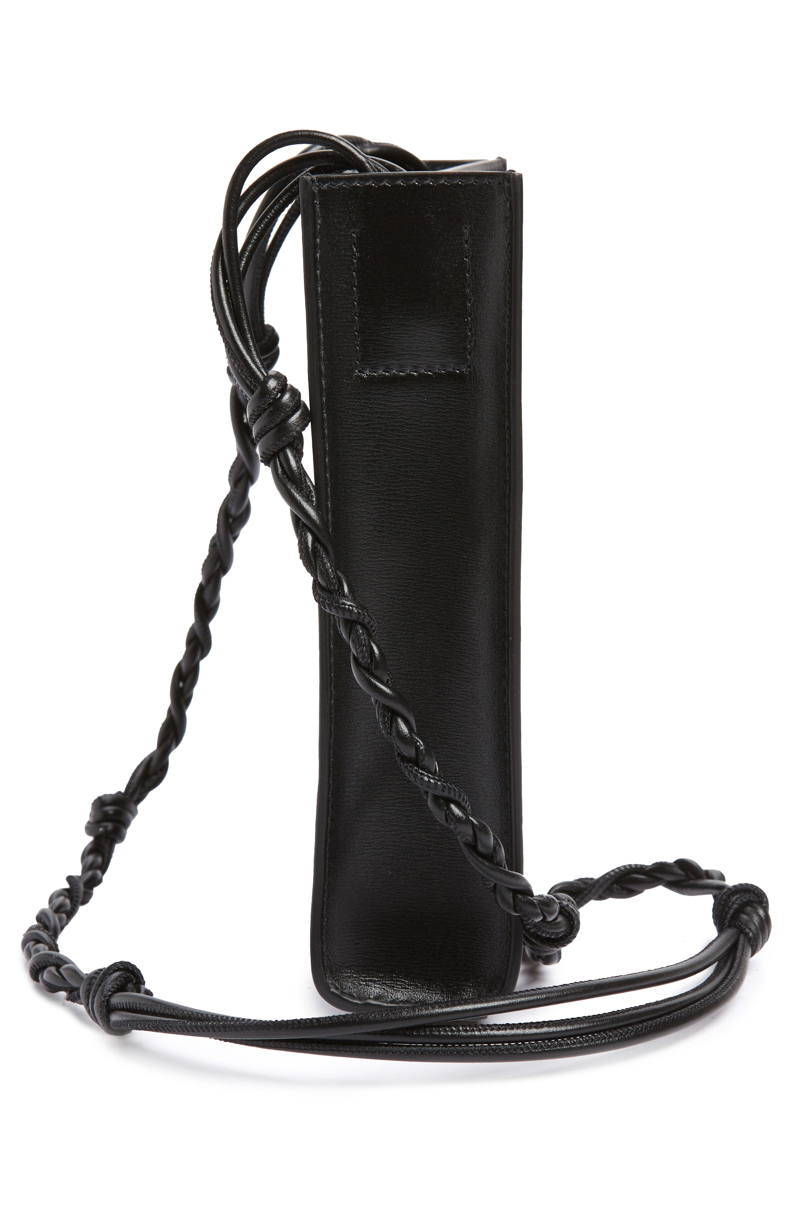 Jil Sander Small Leather Shoulder Bag, Alternate, color, 