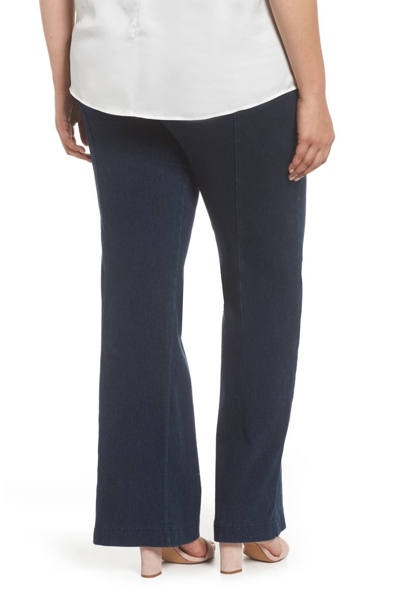 'Lyssentials Denim Trousers, Alternate, color, INDIGO