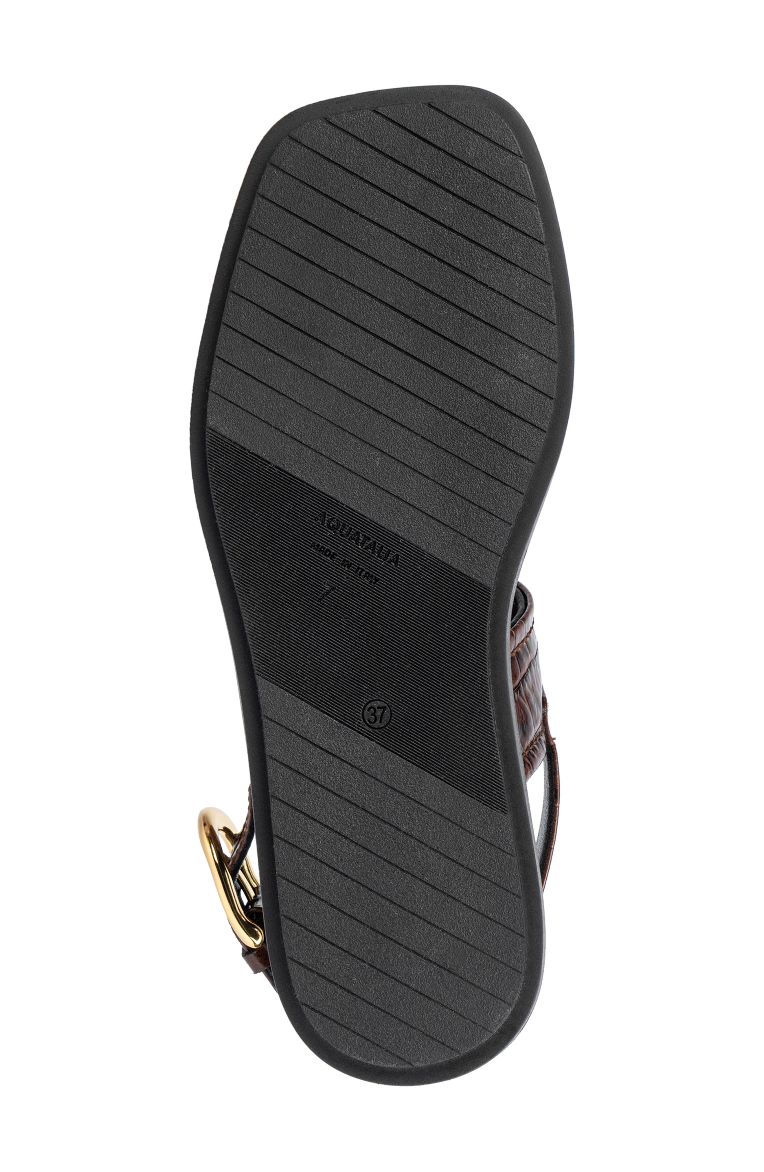 Aquatalia Joni Slingback Sandal, Alternate, color, Brown