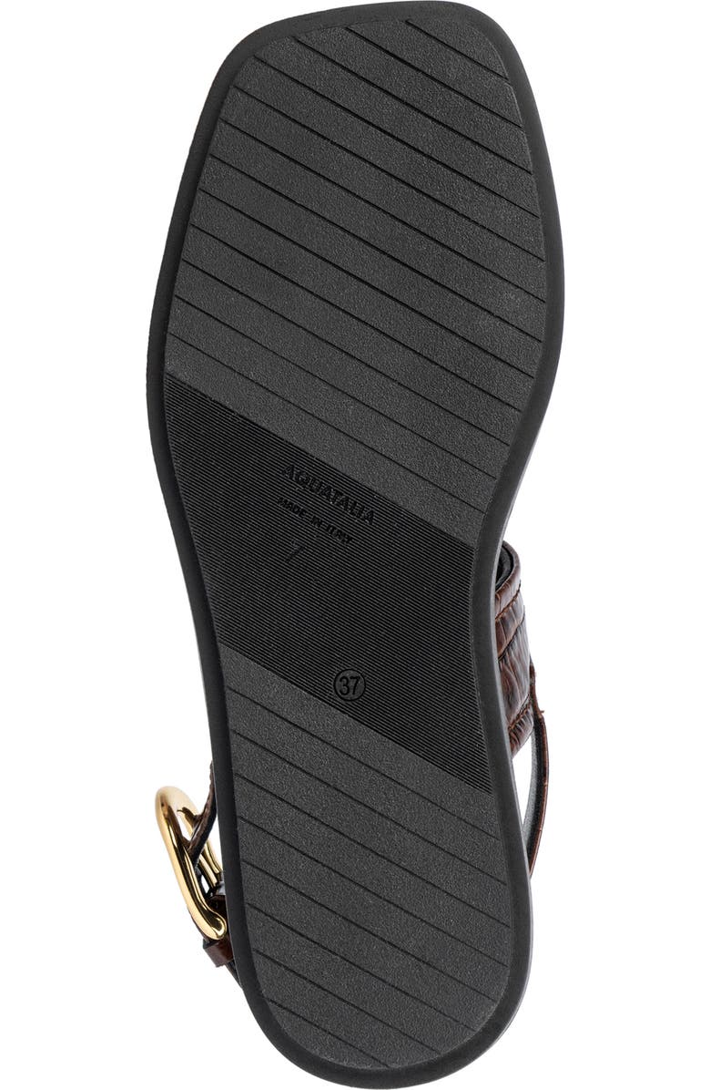 Aquatalia Joni Slingback Sandal, Alternate, color, Brown