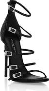 PHILIPP PLEIN Multi-Strap High Heels Sandals 12 Women