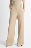 Vince Cotton Wide Leg Pants