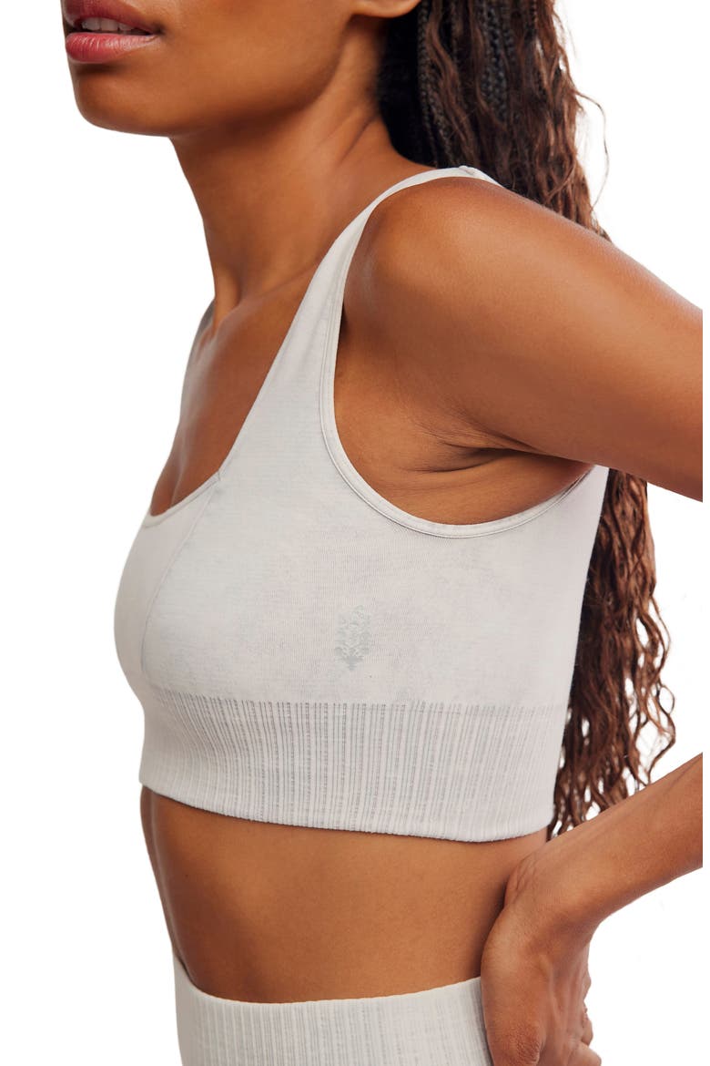 FP Movement Karma Square Neck Sports Bra, Alternate, color, ICE GREY