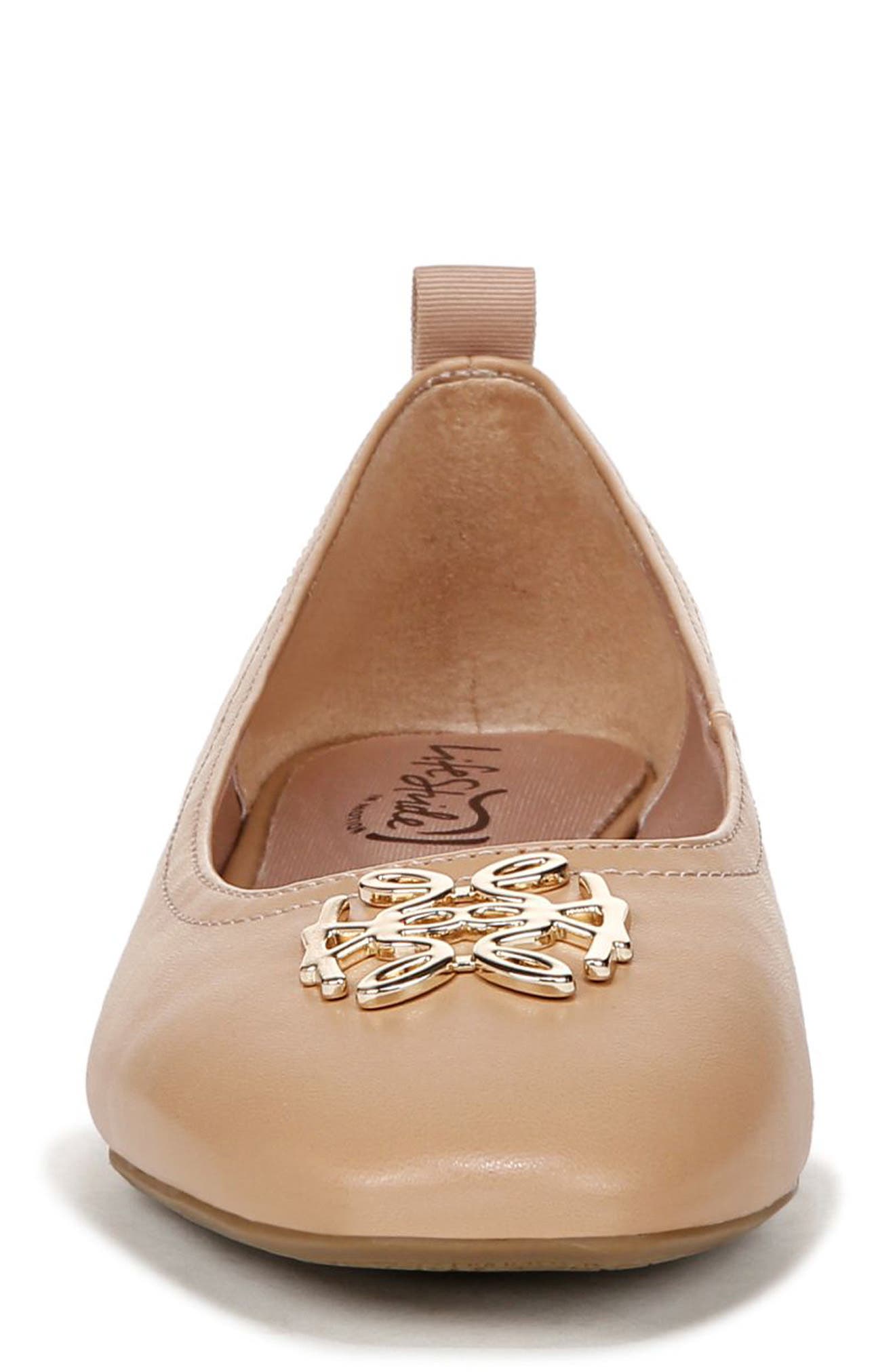 LifeStride Cameo Flat - Wide Width Available, Alternate, color, Camel