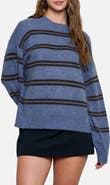 Blu Pepper Stripe Crewneck Sweater