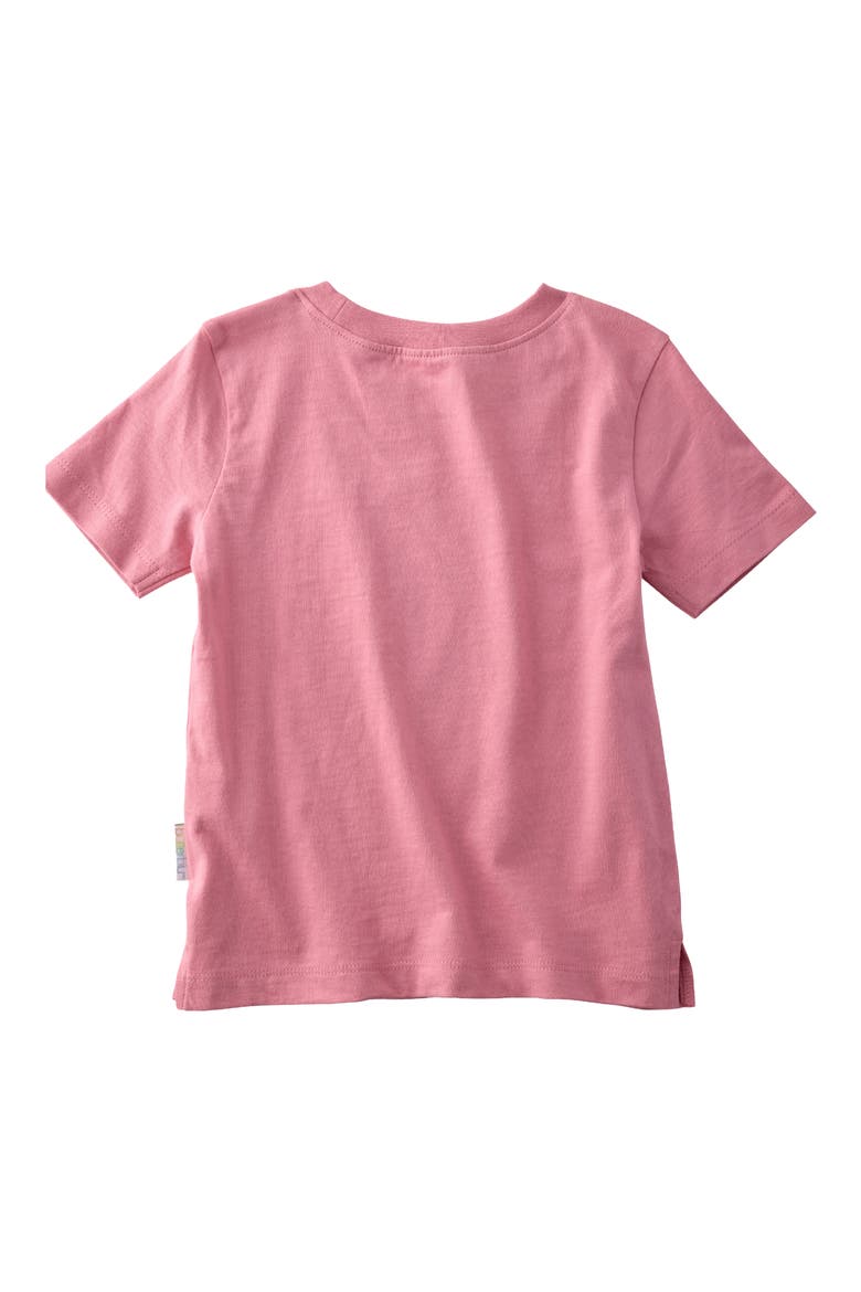 Taylor Assorted 5-Pack Organic Cotton T-Shirts, Alternate, color, BRIGHT PINK