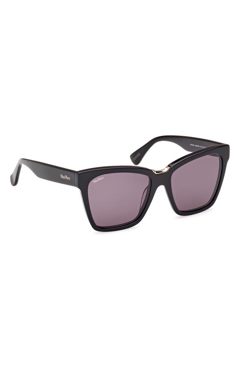 Max Mara 55mm Cat Eye Sunglasses, Alternate, color, 