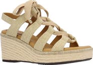 J. Reneé Garlynn Lace-Up Platform Wedge Sandal - Wide Width Available