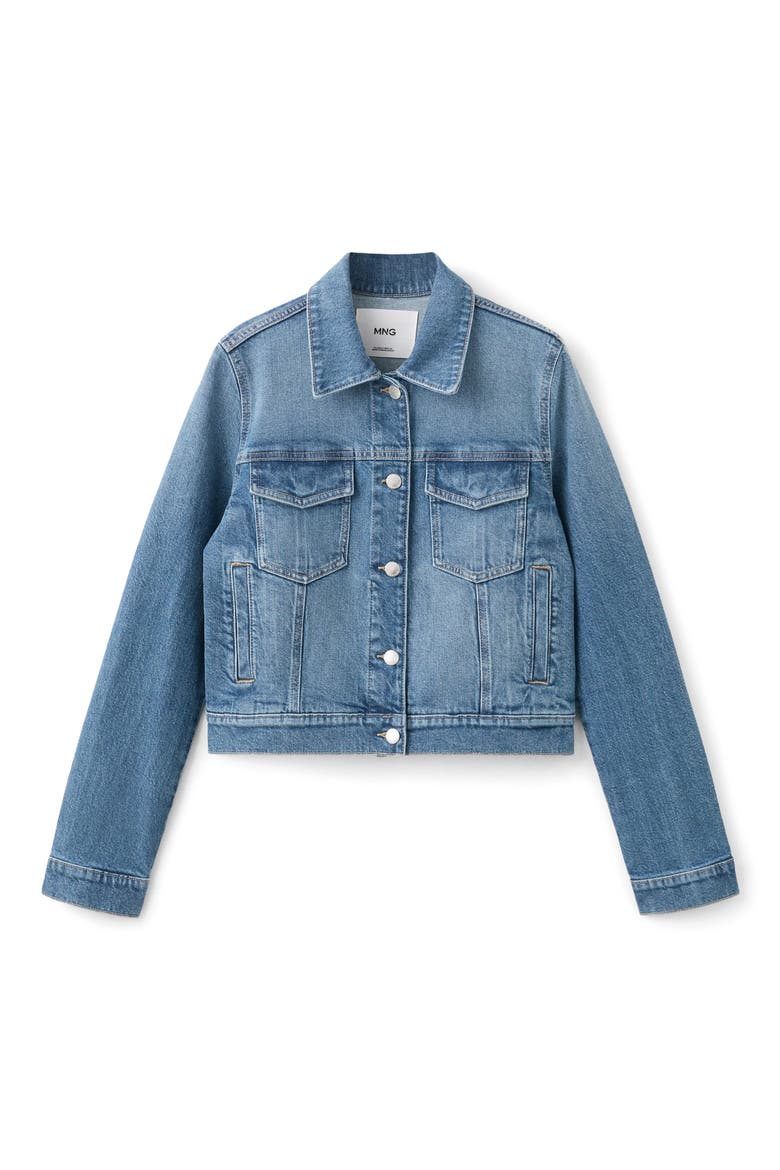 Crop Jean Jacket, Alternate, color, MEDIUM BLUE