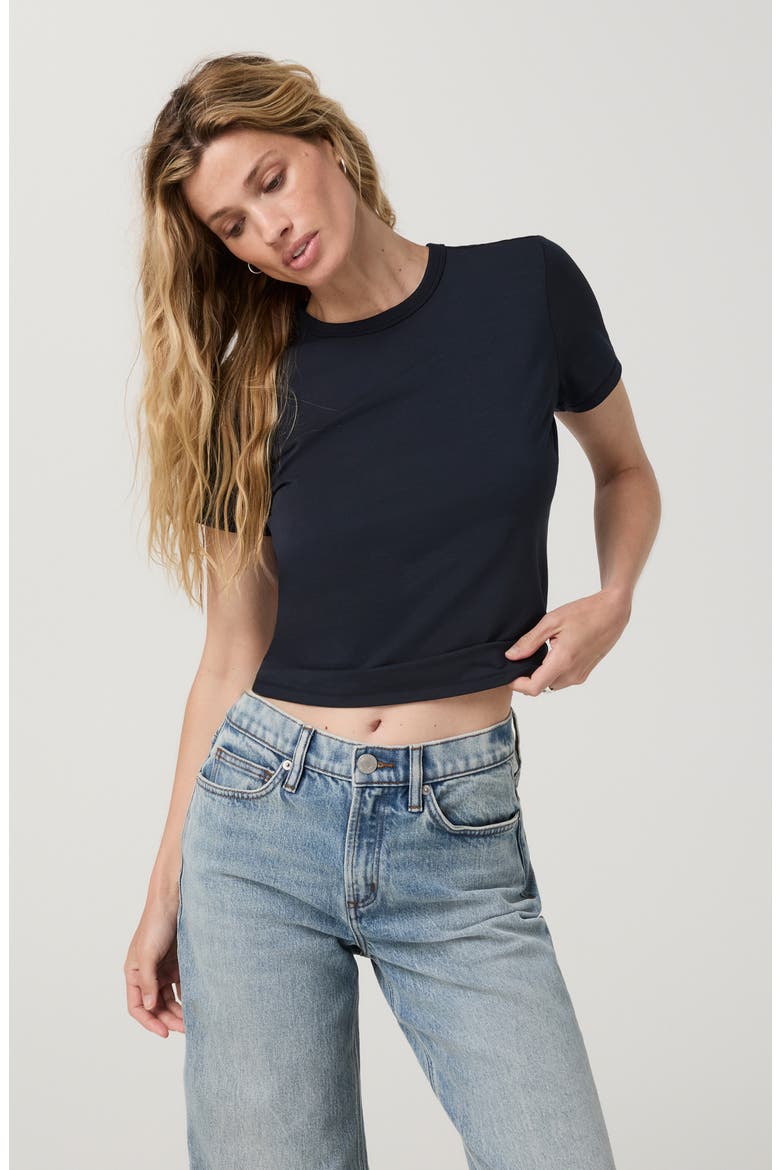 Feather Classic T-Shirt, Alternate, color, INK