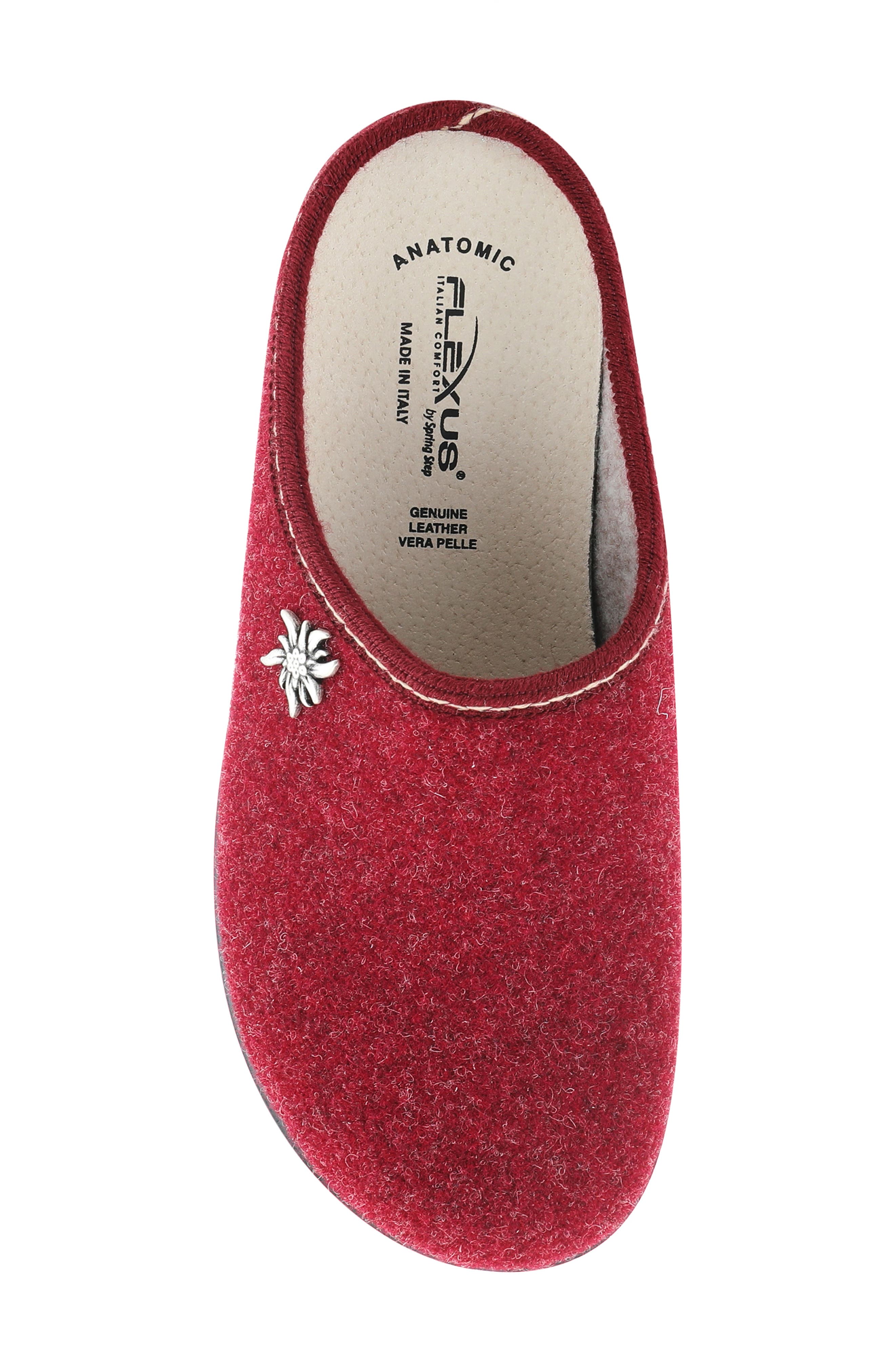 Loralee Scuff Slipper, Alternate, color, BORDEAUX