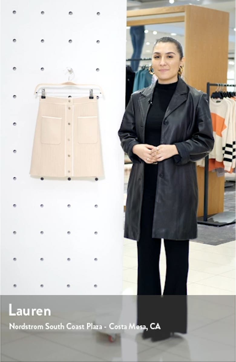 Fitted Knit Skirt, sales video thumbnail