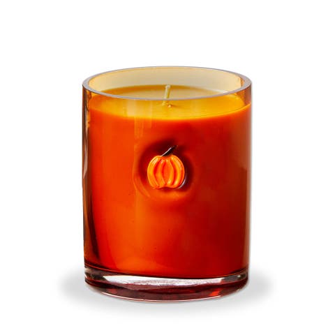 Pumpkin Spice Scented Candle for Thanksgiving Decor