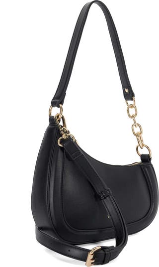 Direction Faux Leather Shoulder Bag