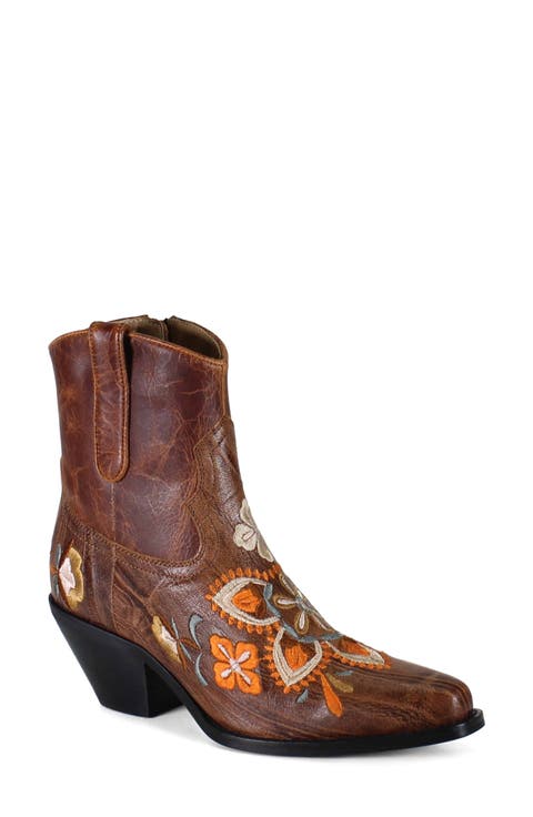Cains Ville Embroidered Western Boot (Women)