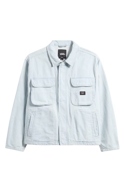 Umber Stripe Denim Jacket