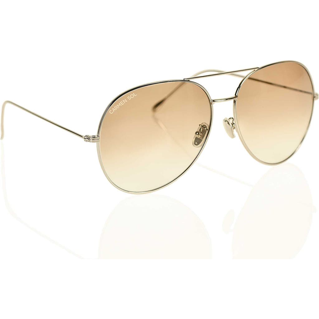 Carmen Sol Tonino Sun Sunglasses In Gold