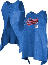 New Era Women's New Era Royal New York Giants Space Dye Active Tank Top